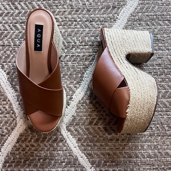 AQUA Platform Mule Sz 9.5M - Picture 1 of 6
